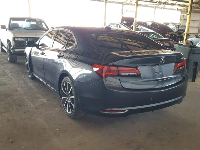19UUB2F58GA002949 - 2016 ACURA TLX TECH CHARCOAL photo 3