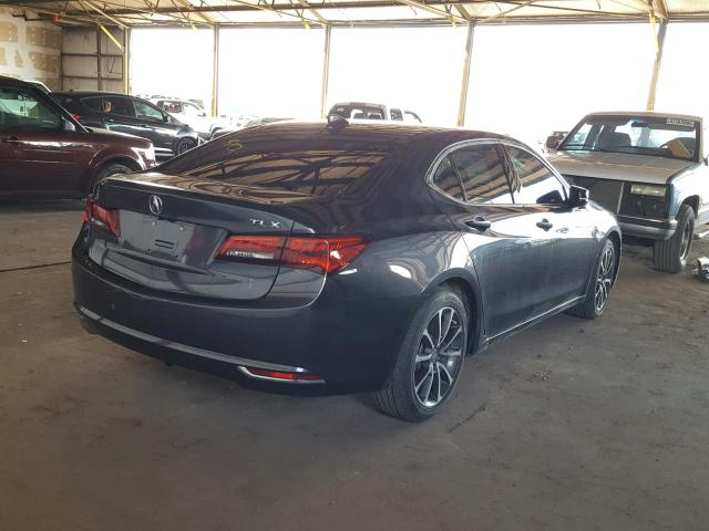 19UUB2F58GA002949 - 2016 ACURA TLX TECH CHARCOAL photo 4