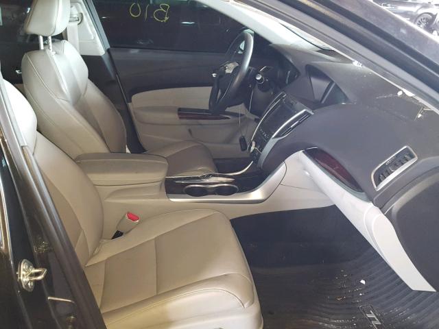 19UUB2F58GA002949 - 2016 ACURA TLX TECH CHARCOAL photo 5