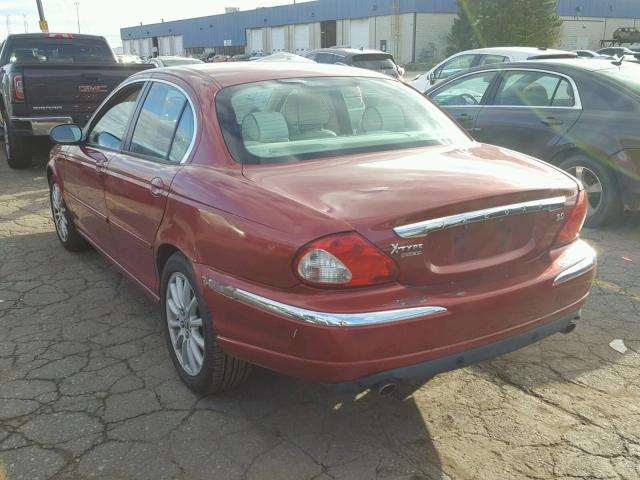 SAJWA51A07WJ15170 - 2007 JAGUAR X-TYPE 3.0 RED photo 3