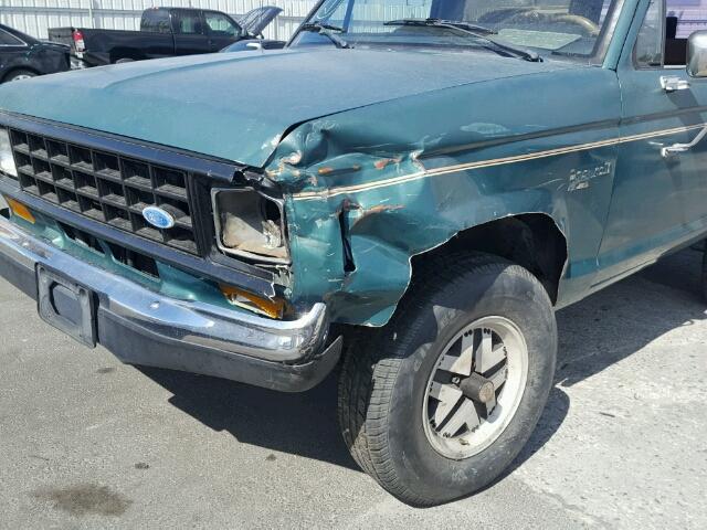 1FMCU14T8JUA07344 - 1988 FORD BRONCO II GREEN photo 9