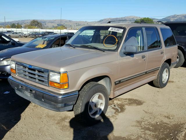 1FMDU34X5RUA89774 - 1994 FORD EXPLORER BEIGE photo 2