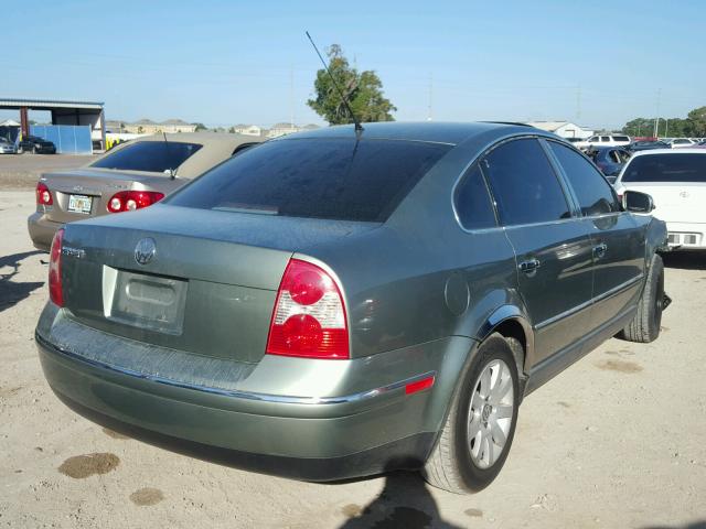 WVWPD63B43E402355 - 2003 VOLKSWAGEN PASSAT GLS GREEN photo 4