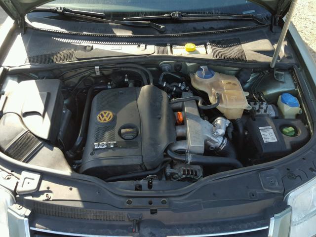 WVWPD63B43E402355 - 2003 VOLKSWAGEN PASSAT GLS GREEN photo 7