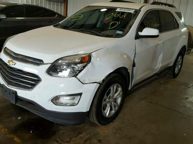 2GNALCEK4G1182864 - 2016 CHEVROLET EQUINOX LT WHITE photo 9