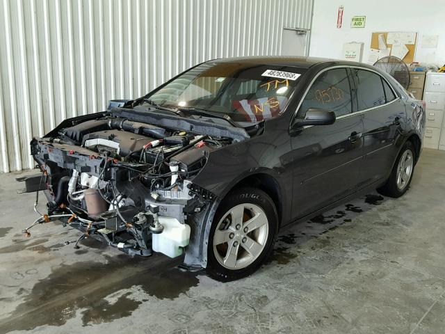 1G11B5SA3DF158619 - 2013 CHEVROLET MALIBU LS 灰色 照片 2