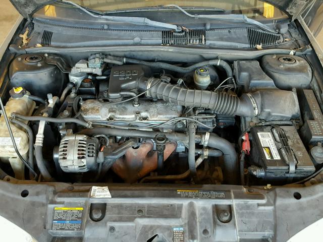 1G1JC124027126329 - 2002 CHEVROLET CAVALIER BLACK photo 7