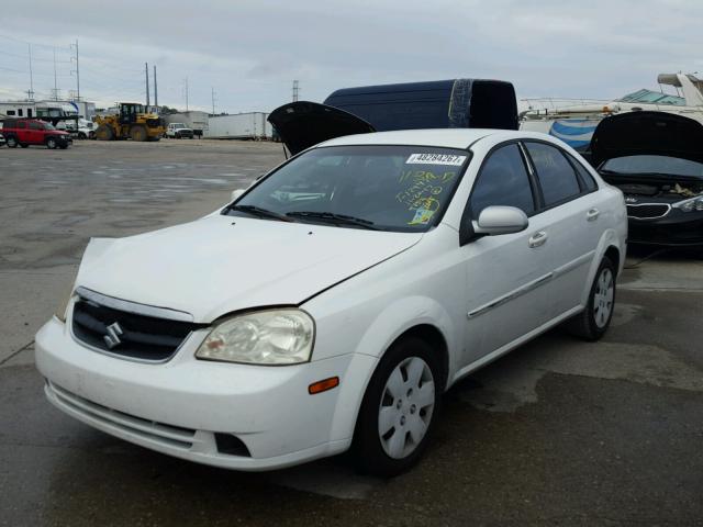 KL5JD56ZX7K619737 - 2007 SUZUKI FORENZA BA WHITE photo 2