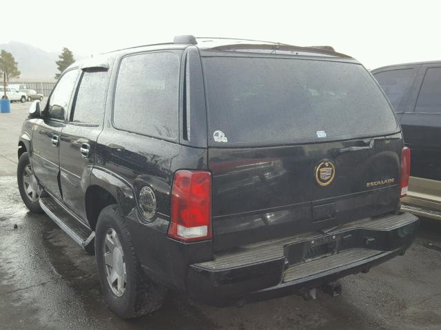 1GYEK63N12R221450 - 2002 CADILLAC ESCALADE L BLACK photo 3