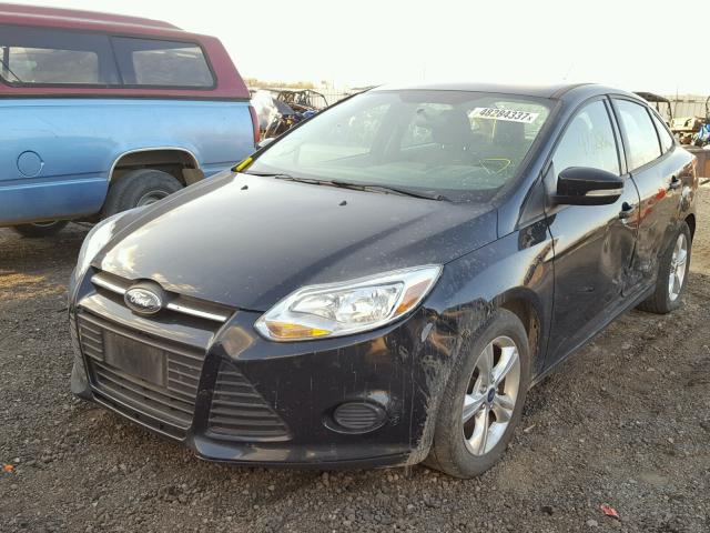 1FADP3F22EL182397 - 2014 FORD FOCUS SE BLACK photo 2