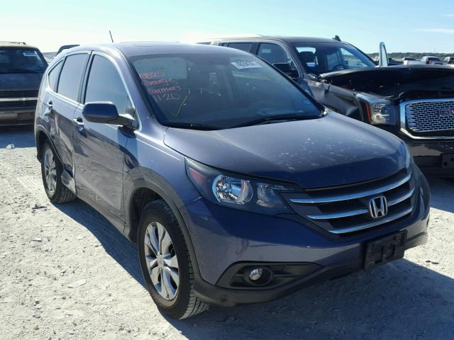 3CZRM3H52DG705763 - 2013 HONDA CR-V EX BLUE photo 1