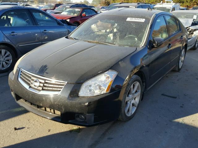 1N4BA41E88C806224 - 2008 NISSAN MAXIMA SE BLACK photo 2