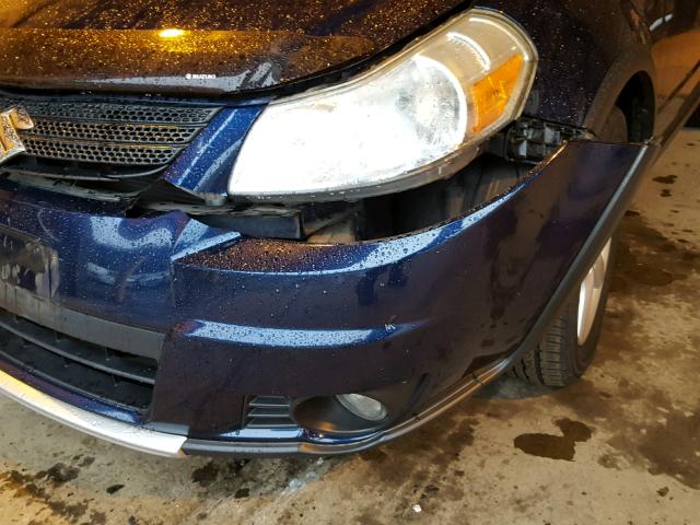 JS2YB417585101488 - 2008 SUZUKI SX4 TOURIN BLUE photo 9