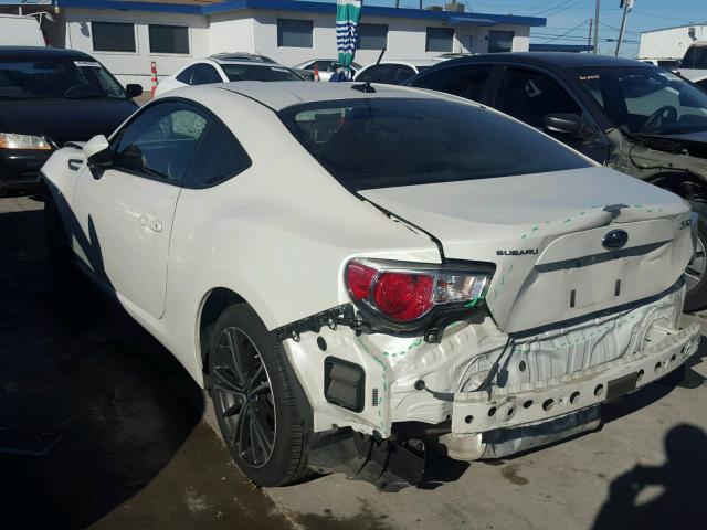 JF1ZCAB19D1605618 - 2013 SUBARU BRZ 2.0 PR WHITE photo 3