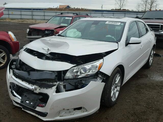 1G11C5SLXFF119401 - 2015 CHEVROLET MALIBU 1LT WHITE photo 2