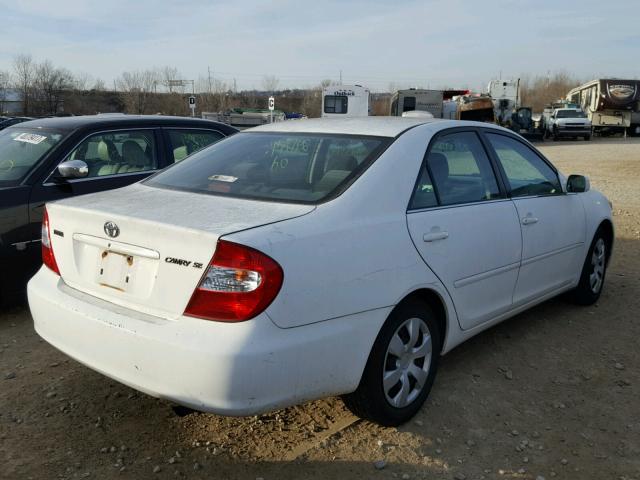 4T1BE32K74U359267 - 2004 TOYOTA CAMRY LE WHITE photo 4