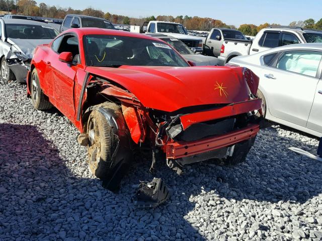 1FA6P8AM0G5216536 - 2016 FORD MUSTANG RED photo 1