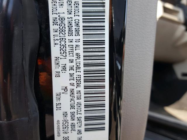 1J8HG58216C352571 - 2006 JEEP COMMANDER Qara foto 10