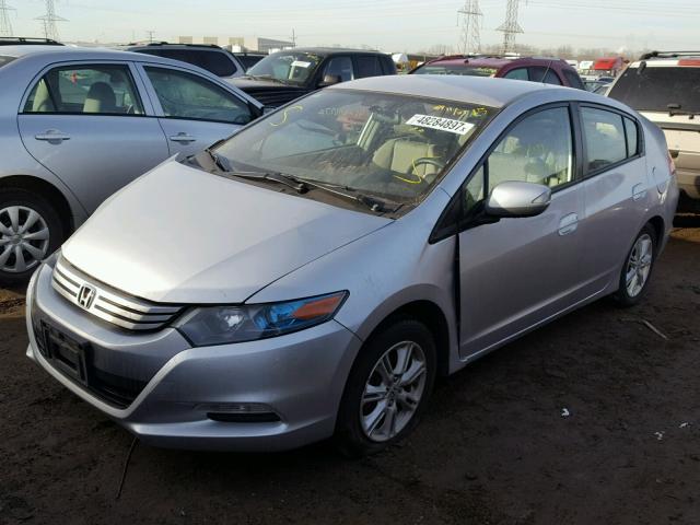 JHMZE2H75AS043162 - 2010 HONDA INSIGHT EX SILVER photo 2