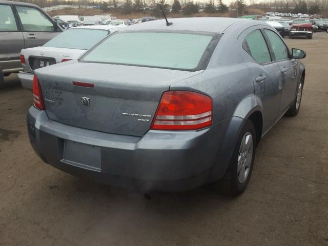 1B3CC4FB9AN122267 - 2010 DODGE AVENGER SX BLUE photo 4