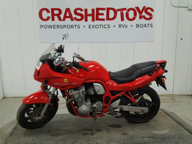 JS1GN77A3T2101463 - 1996 SUZUKI GSF600 S RED photo 3