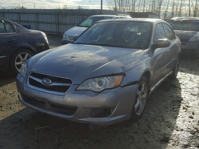 4S3BL616787213519 - 2008 SUBARU LEGACY 2.5 GRAY photo 2