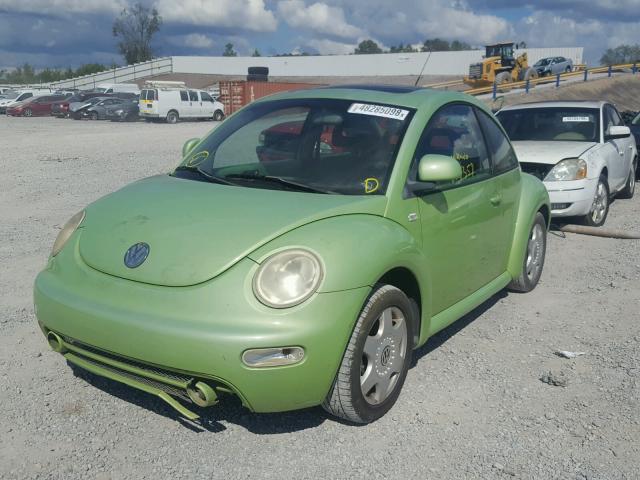 3VWCA21C6XM457625 - 1999 VOLKSWAGEN NEW BEETLE 绿色 照片 2