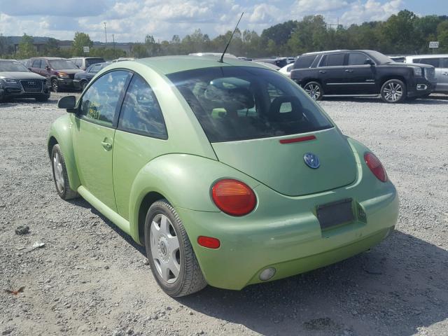 3VWCA21C6XM457625 - 1999 VOLKSWAGEN NEW BEETLE 绿色 照片 3