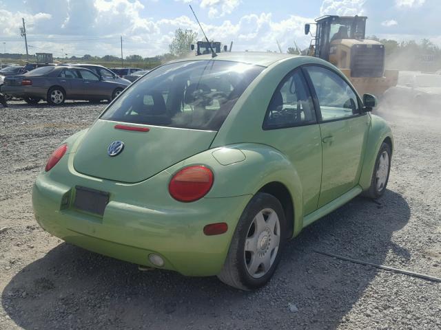 3VWCA21C6XM457625 - 1999 VOLKSWAGEN NEW BEETLE 绿色 照片 4