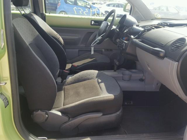 3VWCA21C6XM457625 - 1999 VOLKSWAGEN NEW BEETLE 绿色 照片 5