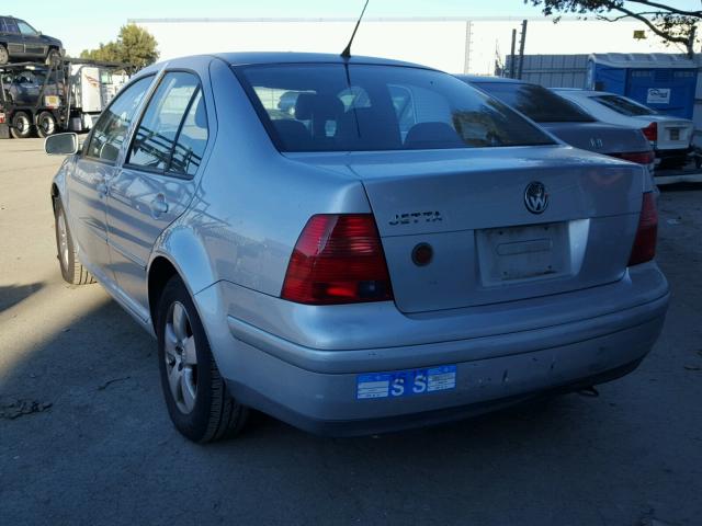 3VWSK69M83M059341 - 2003 VOLKSWAGEN JETTA GLS SILVER photo 3