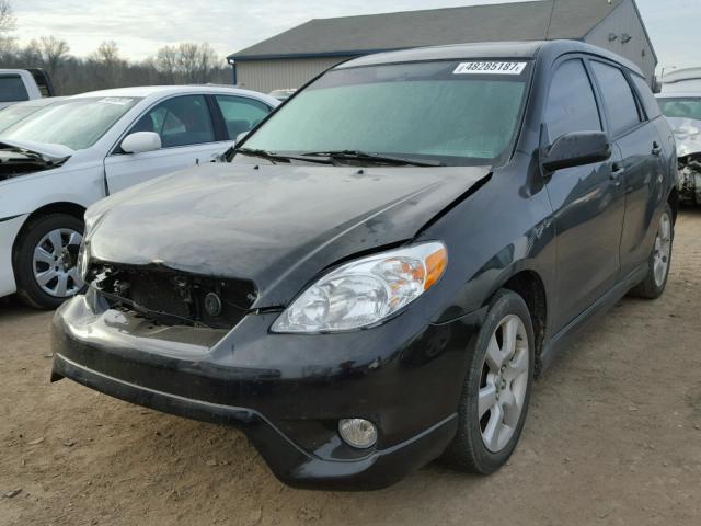 2T1KY32E75C501105 - 2005 TOYOTA COROLLA MA BLACK photo 2