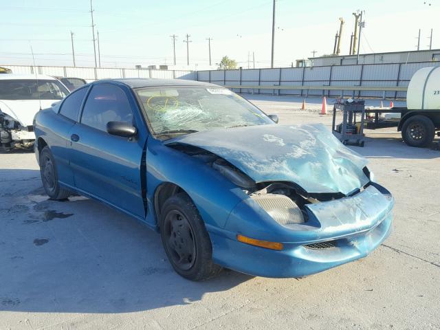 1G2JB1243W7550768 - 1998 PONTIAC SUNFIRE SE GREEN photo 1