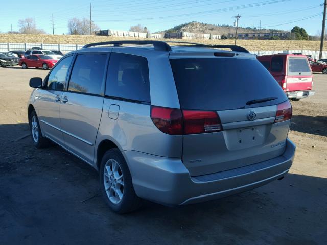 5TDBA23C94S020693 - 2004 TOYOTA SIENNA LE SILVER photo 3