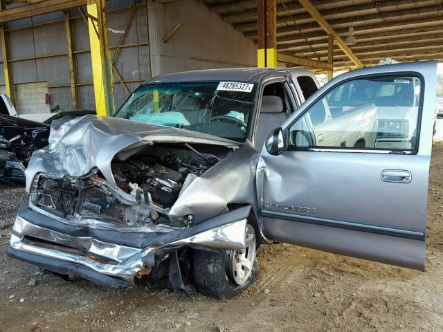 5TBRT34141S154320 - 2001 TOYOTA TUNDRA ACC SILVER photo 2