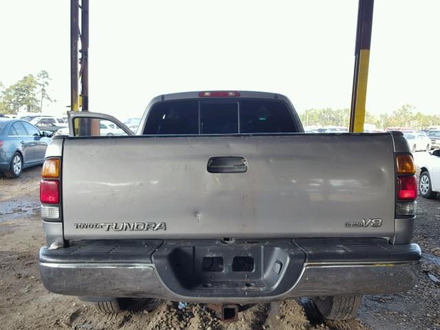 5TBRT34141S154320 - 2001 TOYOTA TUNDRA ACC SILVER photo 9