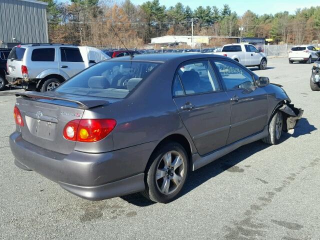 2T1BR32E13C111501 - 2003 TOYOTA COROLLA CE GRAY photo 4