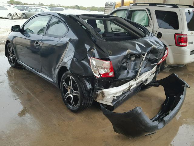 JTKDE177060114061 - 2006 TOYOTA SCION TC 灰色 照片 3