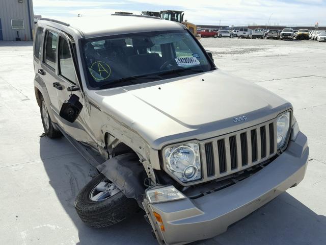 1J4PP2GK1BW567678 - 2011 JEEP LIBERTY SP TAN photo 1