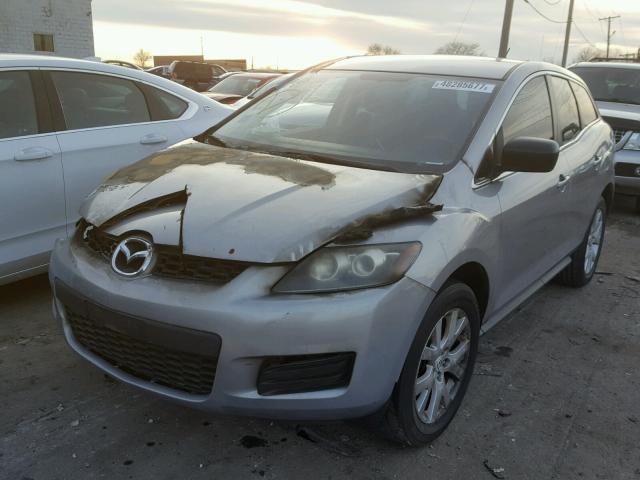 JM3ER293570127008 - 2007 MAZDA CX-7 SILVER photo 2