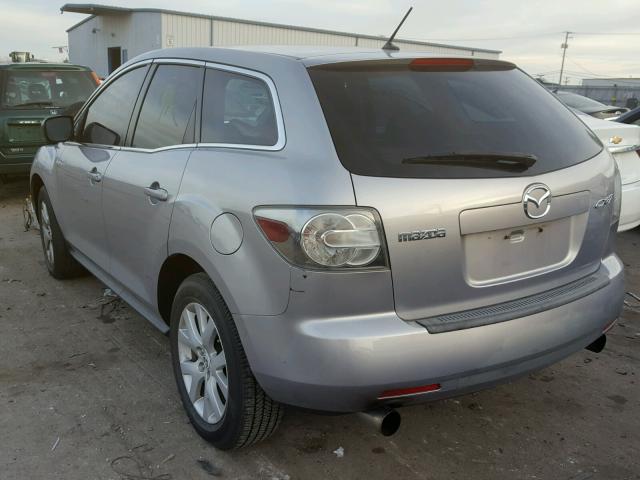 JM3ER293570127008 - 2007 MAZDA CX-7 SILVER photo 3