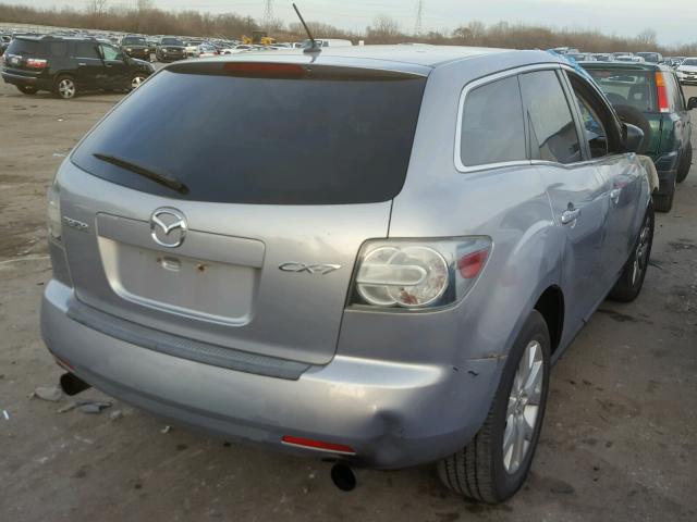 JM3ER293570127008 - 2007 MAZDA CX-7 SILVER photo 4