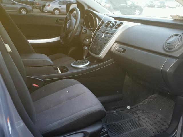 JM3ER293570127008 - 2007 MAZDA CX-7 SILVER photo 5