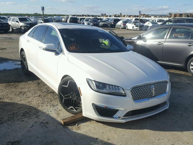 3LN6L5MU2HR615832 - 2017 LINCOLN MKZ HYBRID WHITE photo 1