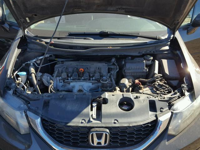 2HGFB2F95DH532384 - 2013 HONDA CIVIC EXL بني صورة 7