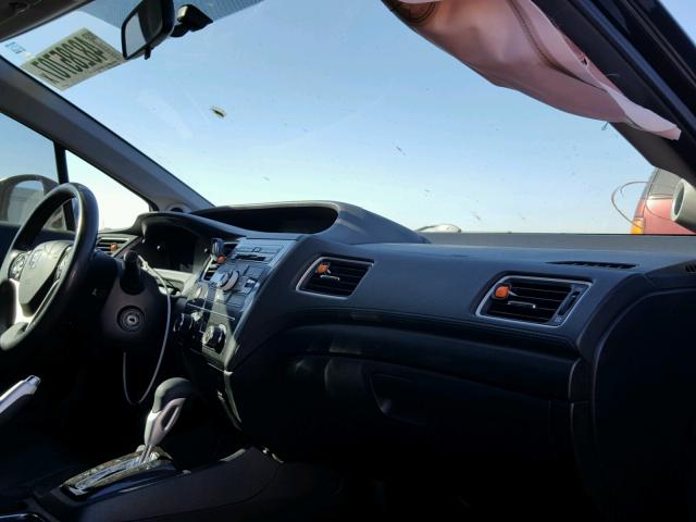 2HGFB2F95DH532384 - 2013 HONDA CIVIC EXL بني صورة 9