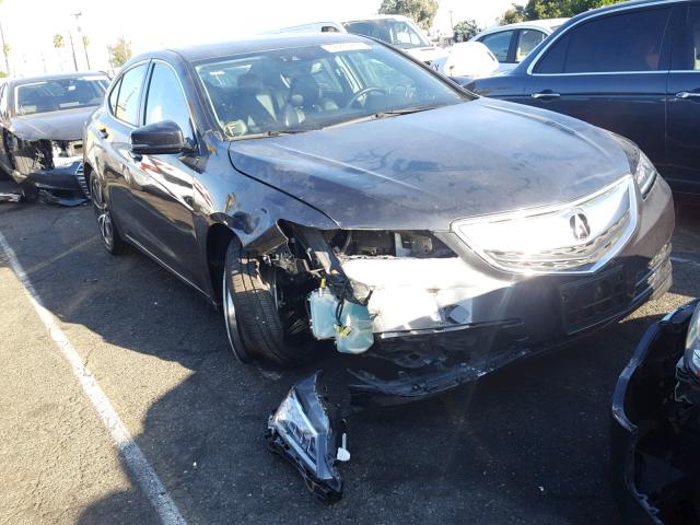19UUB2F55GA006487 - 2016 ACURA TLX TECH GRAY photo 1