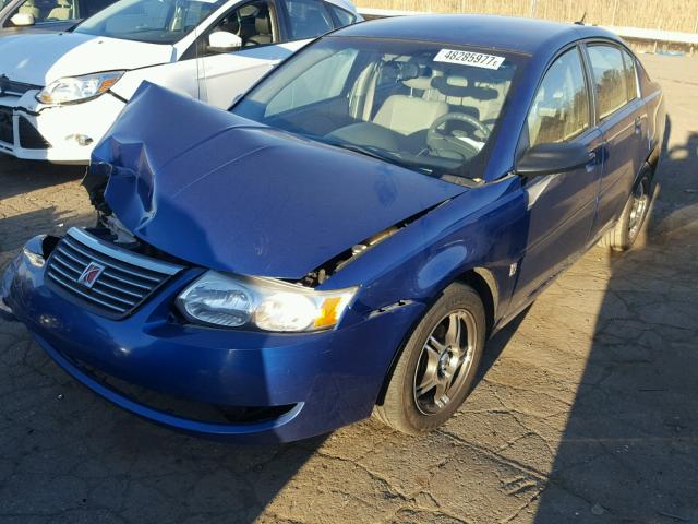 1G8AJ55F26Z152419 - 2006 SATURN ION LEVEL BLUE photo 2