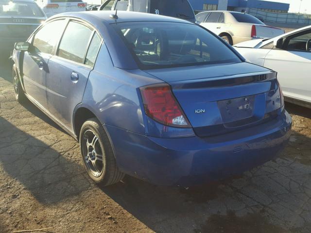 1G8AJ55F26Z152419 - 2006 SATURN ION LEVEL BLUE photo 3