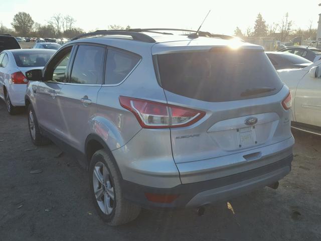 1FMCU9GXXDUB61751 - 2013 FORD ESCAPE SE SILVER photo 3